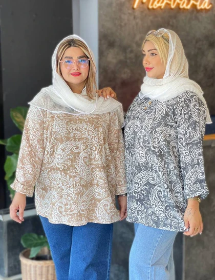 تونیک گلدونه کد : 33567