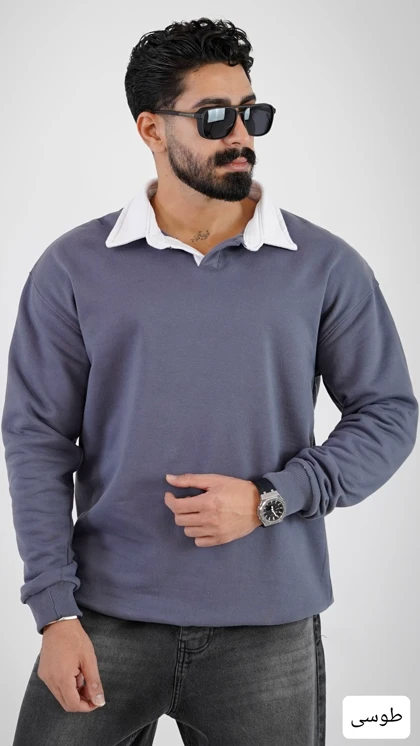 دورس مردانه یقه دار پارسا_کد4570