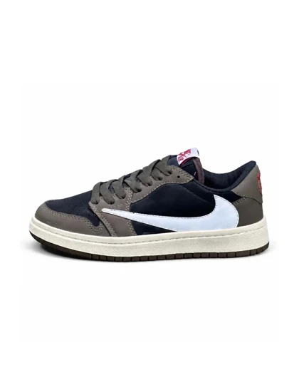 کفش کتانی زنانه مدل نایکی ترویس زیتونی Nike travis