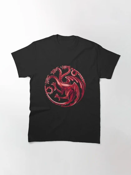 تیشرت house of the dragon طرح da fire Classic T-Shirt