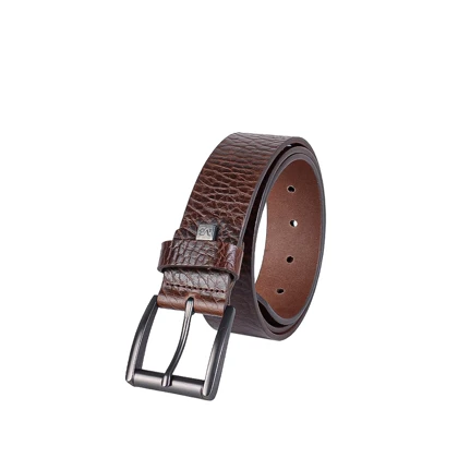 کمربند چرم کروکو مردانه DJG