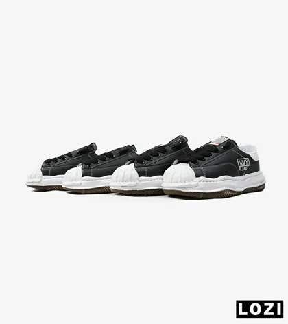 کفش کتانی مردانه مشکی سفید BLAKEY LOW SNEAKER