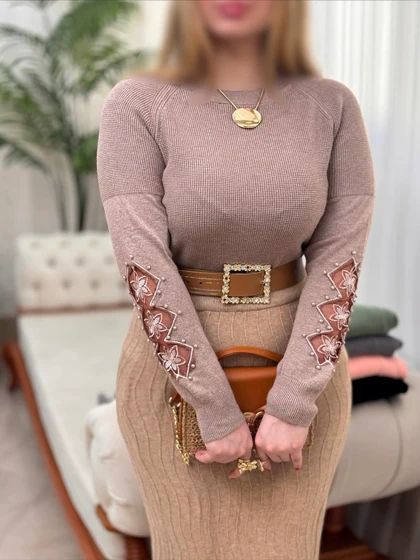 بلوز بافت مانیسا 2725