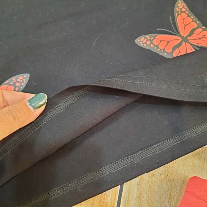 کراپ شلوارک طرح پروانه شیک و ارزان