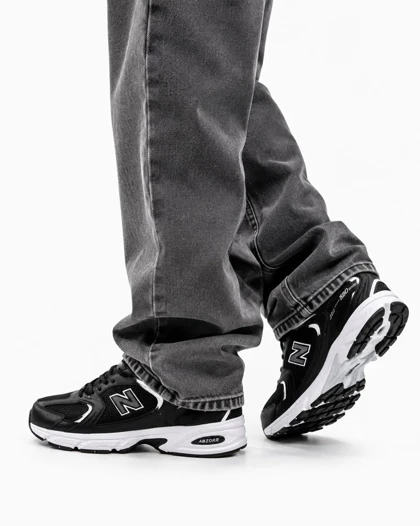 کتانی بزرگپا مدل نیوبالانس 530 مشکی سفید (کیفیت درحد مستر) New Balance