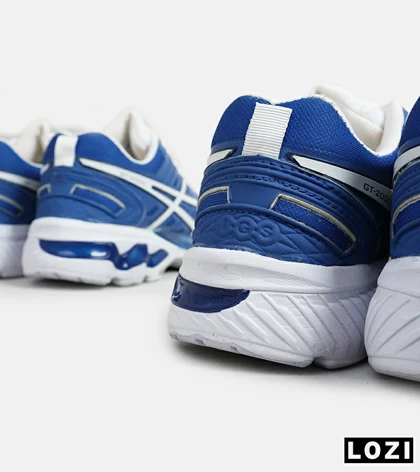 کفش کتانی مردانه آبی سفید ASICS GT 2000