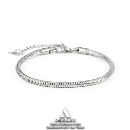 دستبند سیلور زنانه Snake Chain Bracelet S1
