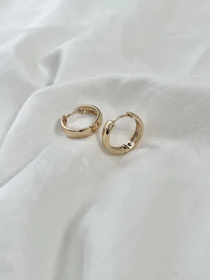 گوشواره حلقه‌ای ساده
