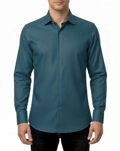 پیراهن مردانه ساده فلورا کد 1671