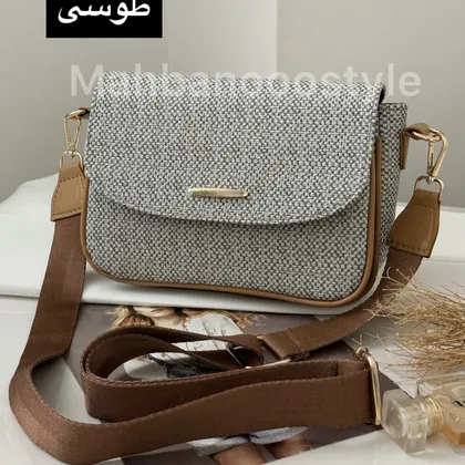 کیف دستی ودوشی مدل کارینا