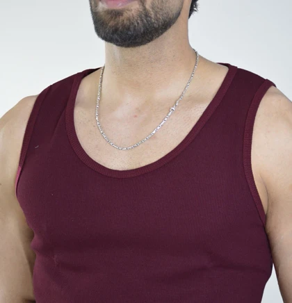 رکابی تنک تاپ کبریتی مردانه کچ مدل 4B0233 زرشکی