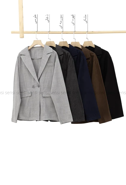 کت یقه انگلیسی توئیت کد1004858