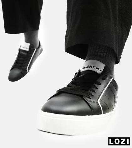 کفش کژوال مردانه مشکی سفید GIVENCHY