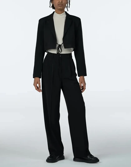 کراپ جلو بند دار