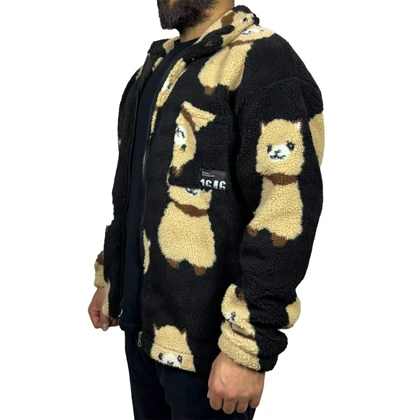 سویشرت تدی مدل لاما