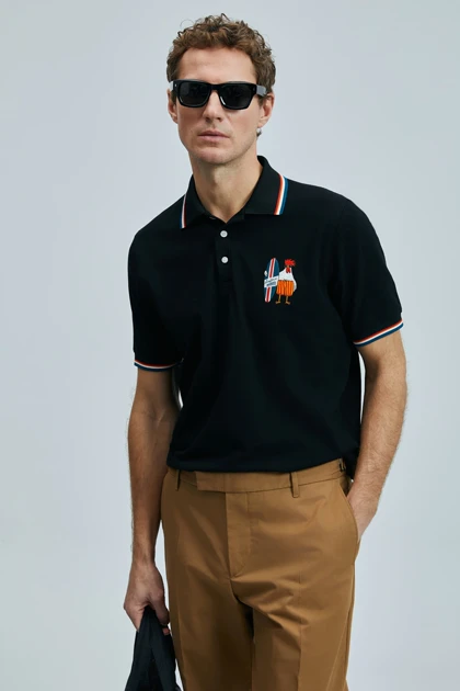 تیشرت یقه پولو مردانه lufian lufian