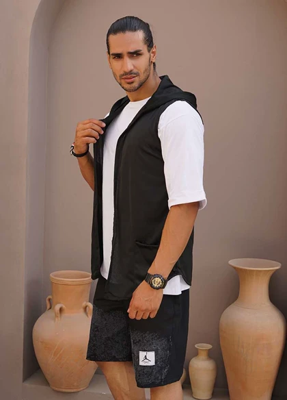 شنل کلاه دار مردانه