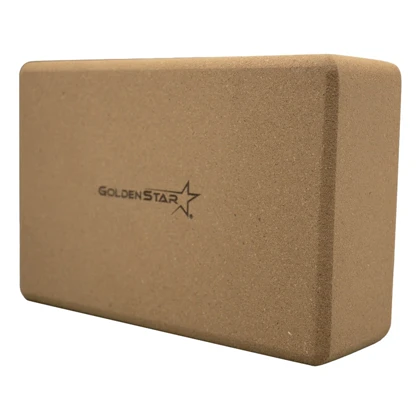 آجر یوگا چوب پنبه گلدن استار مدل 404K1336 بسته یک عددی