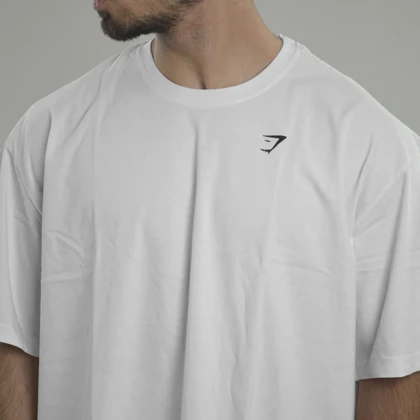 تیشرت اسپرت جیم شارک مدل PB-4H0233 سفید