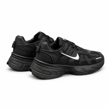 کتانی خارجی ست زن و مرد مدل نایکی مشکی Nike V2k