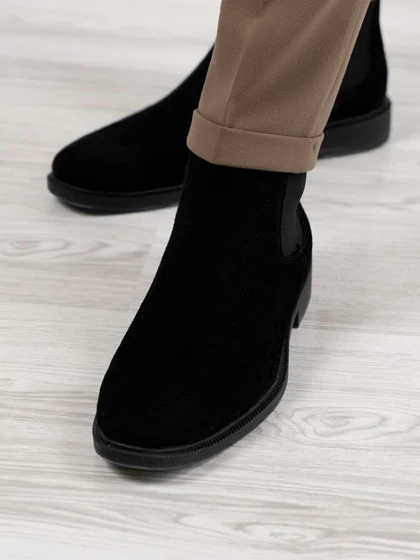 بوت چلسی اشبالت چرم طبیعی کد sho223