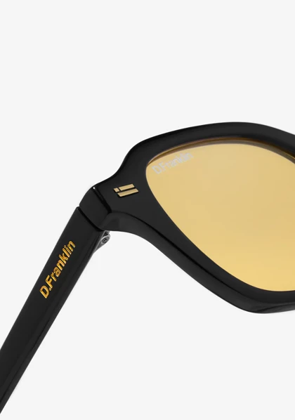 عینک آفتابی دی فرانکلین مدل D.franklin Ultra Light S Square Black / Yellow