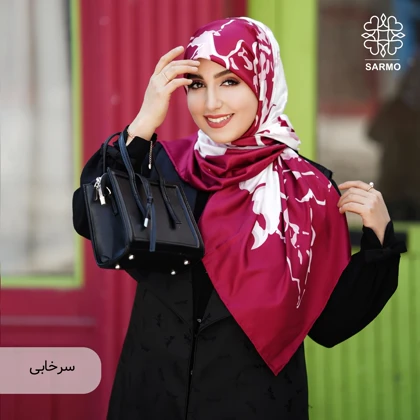 روسری ابریشم کجراه رزالیا