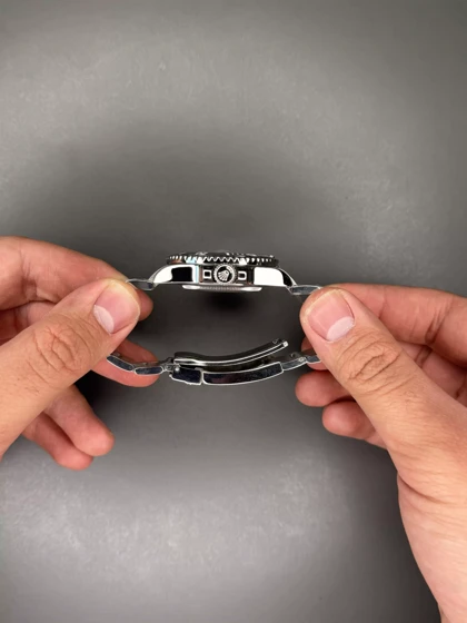 ساعت مچی رولکس سابمارینر اتوماتیک بند سیلور صفحه مشکی Rolex Submariner