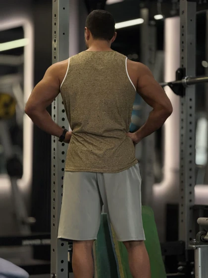 رکابی ورزشی حلقه‌ای Nike Logo پارچه نخ پنبه