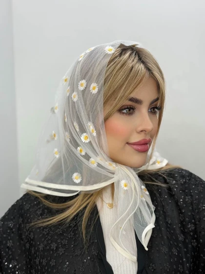 مینی اسکارف بابونه