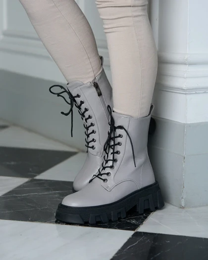بوت زنانه مدلRose-Merry-SH5925-Grey