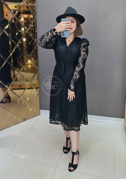پیراهن دانتل آلما