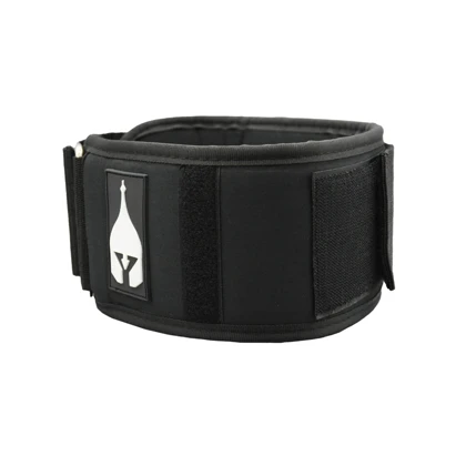 کمربند بدنسازی کلاسیک اسکوات یل مدل CN-YAL-26004 چسبی مشکی