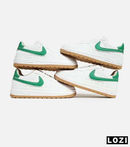 کفش مردانه و زنانه سفید سبز NIKE AIR FORCE