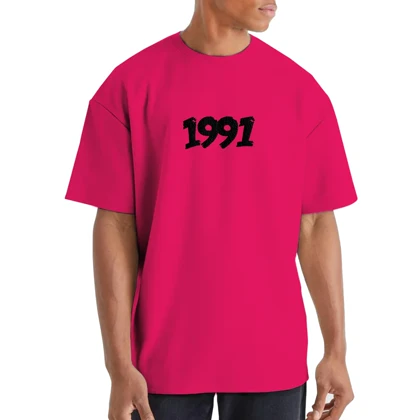 تیشرت اورسایز مردانه 1991 مدل TS1983