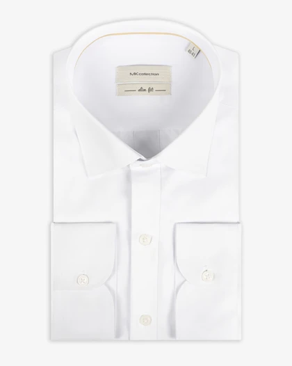 ام کی کالکشن پیراهن آستین بلند mk-22909-white