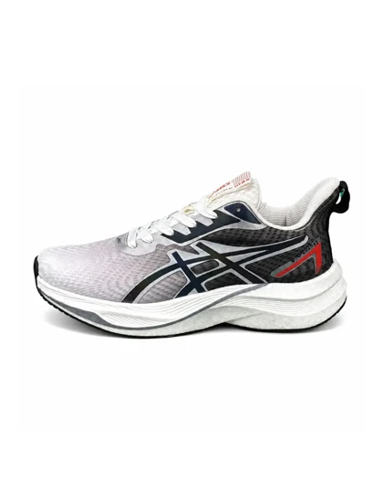 کفش کتانی مردانه زیره بست مدل اسیکس مشکی طوسی ASICS