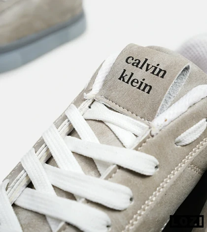 کفش کتانی مردانه طوسی Calvin Klein