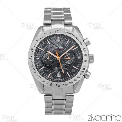 ساعت امگا اسپیدمستر مردانه سه موتوره سیلور صفحه طوسی 107148