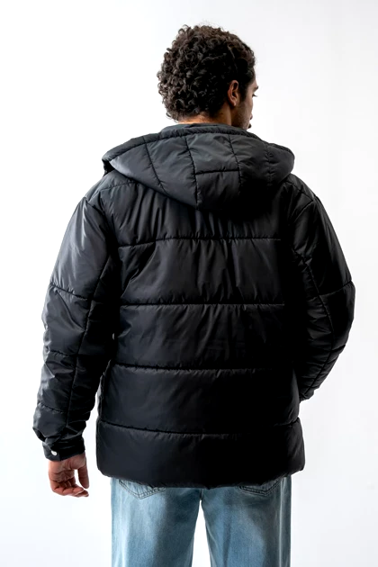 کاپشن نما دوزی کلاه دار مردانه