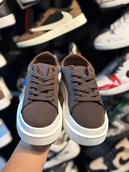 کفش ونس زارا مدل 430 قهوه ای