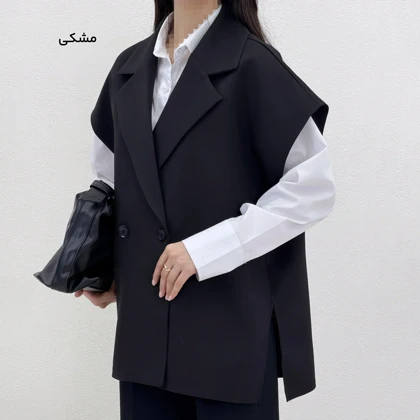 وست زنانه حلقه‌ای کرپ مازراتی | آی بولک