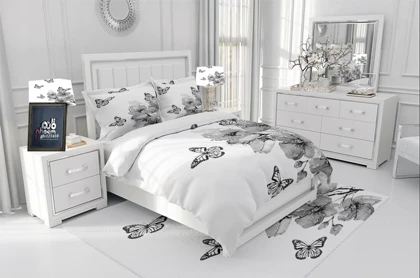 روتختی طرح پروانه برند رویال کد N-121418