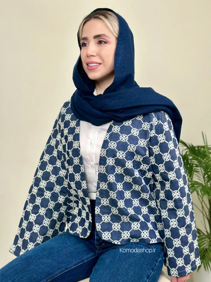 کت جین زنانه گلدوزی شده مدل تانیا