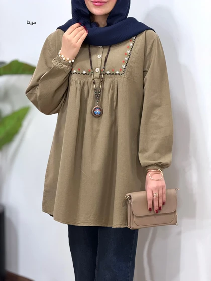 مانتو گلدوزی آیسو گیسو