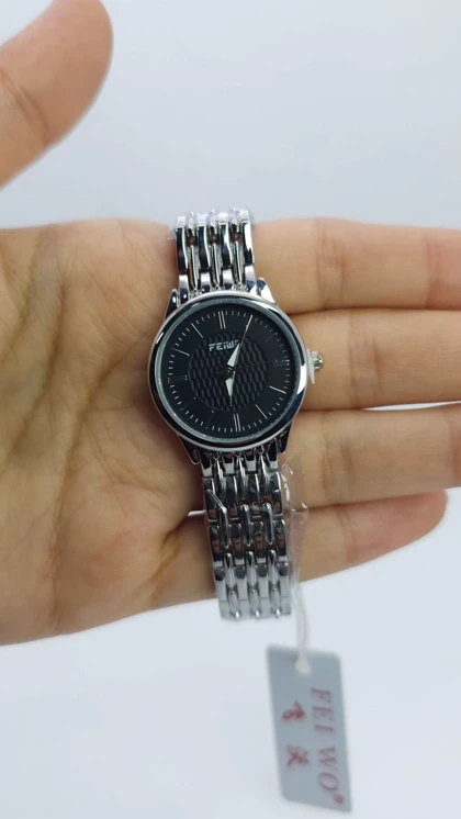 ساعت مچی زنانه فیوو Feiwo با طراحی مینیمال و موتور کوارتز