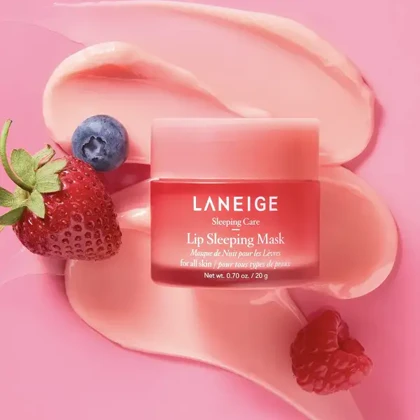ماسک لب لانیژ Laneige Lip Sleeping Mask طعم توت‌فرنگی 20 گرم