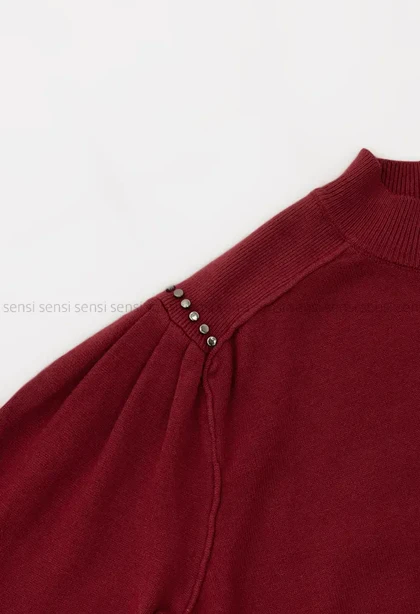 بلوز بافت سرآستین ساچمه وارداتی کد1004586