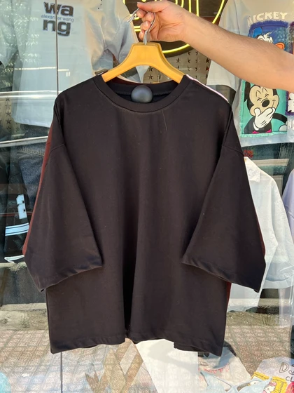 تیشرت بیسیک باکسی 12592