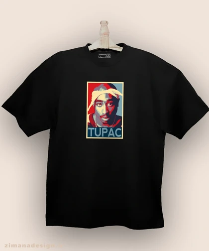 تیشرت لش مردانه و زنانه طرح توپاک کد 952